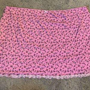 Wild Fable plus size mini skirt